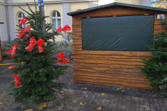 Vor dem Weihanchtsmarkt